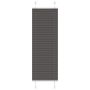 Plisuota žaliuze juoda 40x150 cm audinio plotis 39,4 cm
