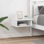 Naktinis staliukas 2 pcs Balta 40 x 31 x 15 cm Apdirbta mediena