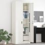 Oppbevaringsskap 2 pcs Baltas 80 x 40 x 200 cm Plienas