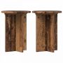 Augalų stovas 2 pcs Sendintos medienos Ø29,5 x 40 cm