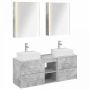 Vonios baldų rinkinys 5 pcs Betono pilka