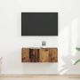 TV sieninė spintelė 2 pcs Senovinis medis 60 x 31 x 29.5 cm
