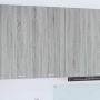 Pakabinama spintelė Pilkas Sonoma ir baltas 50 x 31 x 100 cm