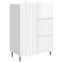 Kabalas Itin blizgi balta 66 x 34,5 x 91,5 cm Apdirbta mediena