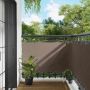 Balkono Ekranas Taupe 100 x 500 cm Oksfordo audinys