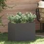 Sodo vazonas Juoda 50 x 32 x 40 cm Šaltai valcuotas plienas