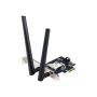 Asus | WiFi 7 PCI-E Adapter with 2 external antennas | PCE-BE6500 | 802.11be | Mesh Support No | MU-MiMO No | No mobile broadband