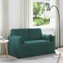Sofa Tamsiai žalia 139 x 78 x 80 cm audinys