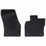 Automobilių kilimėlis 2 pcs Juoda Guma