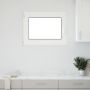 Požeminio lango RISOR Antracitas 80 x 60 cm PVC ir stiklas