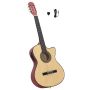 Klasikinė gitara su ekvalaizeriu ir 6 stygomis