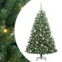 Dirbtinė Sulankstoma Kalėdų Eglutė Žalia 150 cm PVC ir metalas