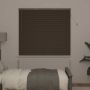 Venecijos žaliuzės Tamsiai ruda su raštu 150 x 140 cm PVC