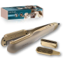 Cecotec Air Straightener | AirLisse 2in1 ForceDry Champagne | Ceramic heating system | Number of heating levels 4 | 1000 W | Beige