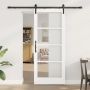 Slankios durys ORKDAL Balta ir juoda 83 x 202 cm