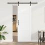 Slankios durys Balta ir juoda 83 x 232 cm