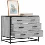 Stalčių spintelė Pilka Sonoma 70x41x56 cm Engineered Wood