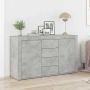 Kabalas Betono pilka 120 x 36 x 69 cm Apdirbta mediena