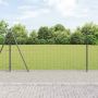 Tvora su stulpais Pilka 1,2 x 25 m Plienas