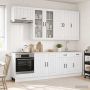 Virtuvės vienetas LUCCA 8 pcs Itin blizgi balta