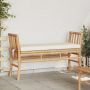 Sodo suolas su pagalve Ruda 110 x 38 x 65cm bambukas
