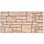 Sienų plokštės 10 pcs Smėlio 100 x 50 cm EPS putos