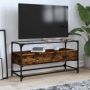 TV spintelė, dūminio ąžuolo, 98x35x51cm, mediena