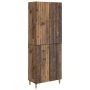 Spintelė 2 pcs Sendintos medienos 66 x 34,5 x 90 cm