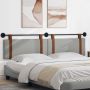 Kabantysis galvūgalis Debesų pilka 210 x 55 x 5 cm Antikinis PU