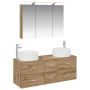 Vonios baldų rinkinys 4 pcs Artisano ąžuolo