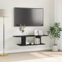 TV spintelių komplektas Juoda 103 x 30 x 26,5 cm