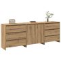 3 dalių indauja Artisan Oak Engineered Wood