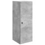 Prie sienos montuojama spinta Betono pilka 33 x 34,5 x 90 cm