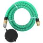 Siurbimo žarna su žalvarinėmis jungtimis, žalia, 1,1, 5m, PVC
