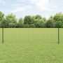 Tvora su stulpais Žalia 0,6 x 25 m Plienas ir PVC
