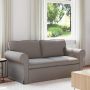 Sofa Taupe 215 x 82 x 80 cm audinys
