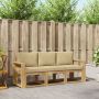 Lauko sofos komplektas 3 pcs