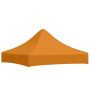 Proginės palapinės stogas, oranžinės spalvos, 2x2m, 270 g/m²