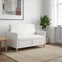 Sofa su saugojimo vieta Balta 122 x 78 x 87 cm Poliesteris