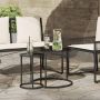 Kavos staliuko komplektas 2 pcs 55 x 55 x 45 cm plienas