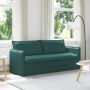 Sofa Tamsiai žalia 196 x 82 x 85 cm audinys