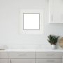 Požeminio lango RISOR Antracitas 60 x 60 cm PVC ir stiklas