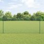 Tvora su stulpais Žalia 1,4 x 10 m Plienas ir PVC
