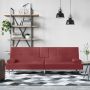 Sofa-lova su puodelių laikikliais, raudonojo vyno, dirbtinė oda