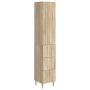 Spintelė 2 pcs 33 x 34,5 x 90 cm Apdirbta mediena