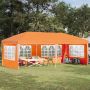 Pop-up šventinis palapinė 575 x 289 x 245 cm Oranžinė