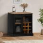 indauja HALDEN su stumdomomis durimis juoda 80x40x80 cm
