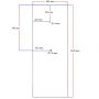 Dušo kabinos galinis stiklas juodas veidrodinis 841x1825 mm 5.32