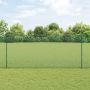Tvora su stulpais Žalia 1,4 x 10 m Plienas ir PVC