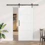 Slankios durys ORKDAL Balta ir juoda 83 x 202 cm